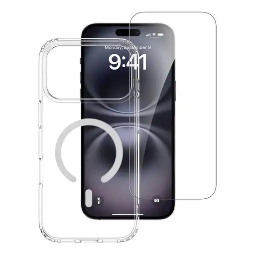 4smarts 360° Premium funda para teléfono móvil 17,5 cm (6.9") Bumper Transparente