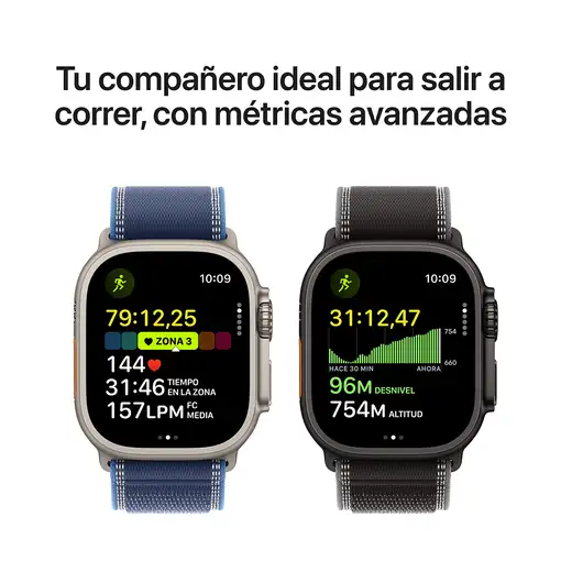 Apple Watch Ultra 3 OLED 49 mm Digital 422 x 514 Pixeles Pantalla táctil 5G Titani