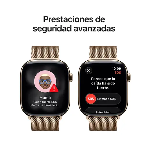 Apple Watch Series 11 OLED 46 mm Digital 416 x 496 Pixeles Pantalla táctil 5G Tita