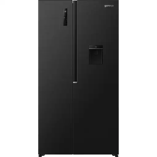 Gorenje NRS917E41BXWD nevera puerta lado a lado Independiente 541 L Negro