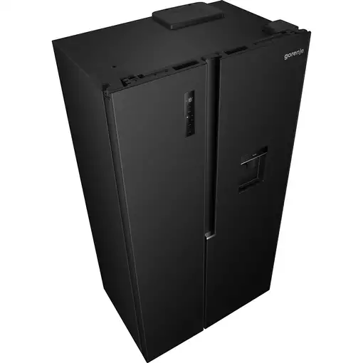 Gorenje NRS917E41BXWD nevera puerta lado a lado Independiente 541 L Negro