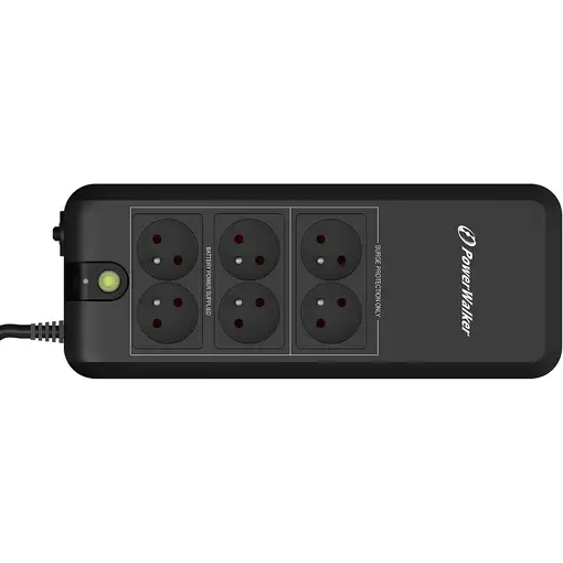 PowerWalker VFD 600 APFC FR sistema de alimentación ininterrumpida (UPS) En espera PowerWalker VFD 600 APFC FR sistema de alimentación ininterrumpida (UPS) En espera