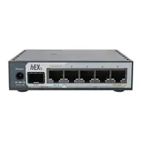 Mikrotik E60IUGS router Gigabit Ethernet Negro