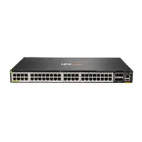 HPE Aruba Networking CX 6300M 48-port Smart Rate 1/2.5/5GbE Class 6 PoE and 4-port