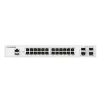Fortinet FS-124F switch Gestionado L2 Gigabit Ethernet (10/100/1000) 1U Blanco