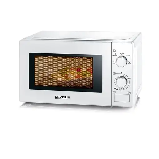 Severin MW 7770 microondas Blanco Solo microondas Encimera 20 L 700 W