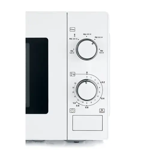 Severin MW 7770 microondas Blanco Solo microondas Encimera 20 L 700 W