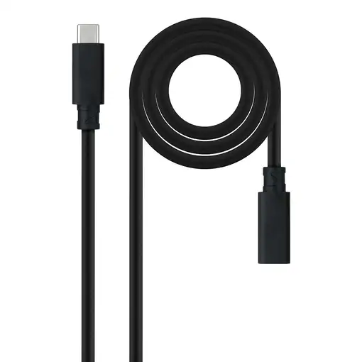Nanocable 10.01.4501 cable USB USB 3.2 Gen 2x2 1 m USB C Negro