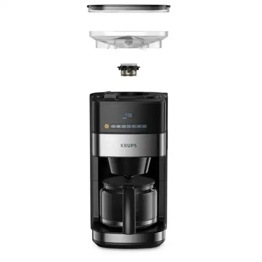 Cafeteras goteo Totalmente automática Negro 1.25 L 15 cups KM832810 KRUPS