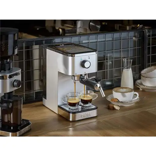 Cafeteras express Semi-automática Acero inoxidable 1.25 L 2 cups ES400EU GRAEF