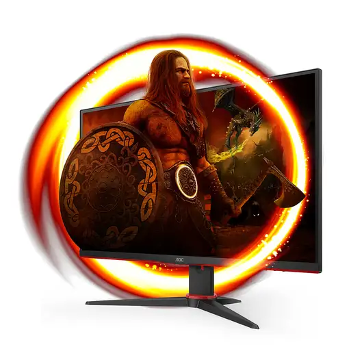 AOC G2 27G2SPAE/BK LED display 68,6 cm (27") 1920 x 1080 Pixeles Full HD Negro, Ro