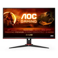 AOC G2 27G2SPAE/BK LED display 68,6 cm (27") 1920 x 1080 Pixeles Full HD Negro, Ro