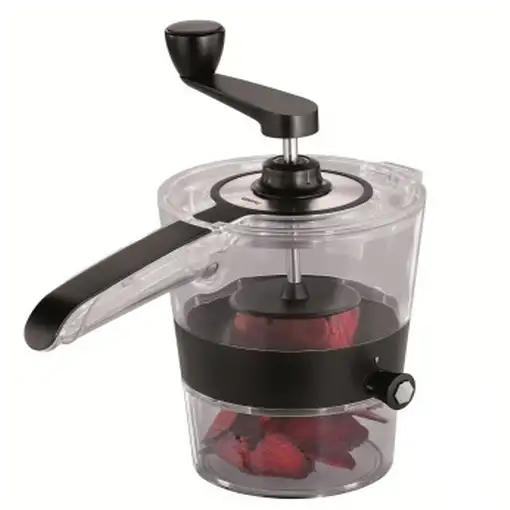 GEFU Spiralfix rebanadora Manual Negro, Transparente Acero inoxidable GEFU Spiralfix rebanadora Manual Negro, Transparente Acero inoxidable