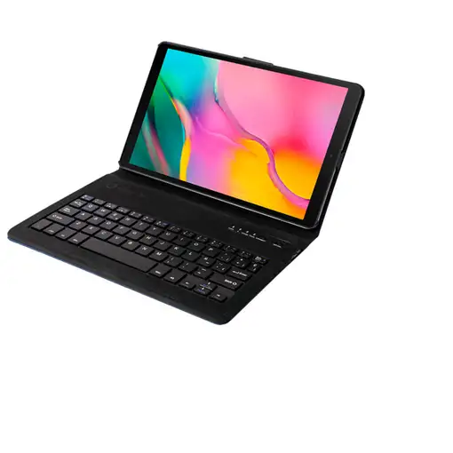 SilverHT Funda Samsung TAB A 2019" (T510/T515) Roja con teclado Bluetooth