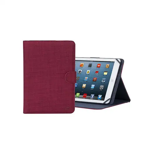 Rivacase 3317 RED funda para tablet 25,6 cm (10.1") Folio Rojo