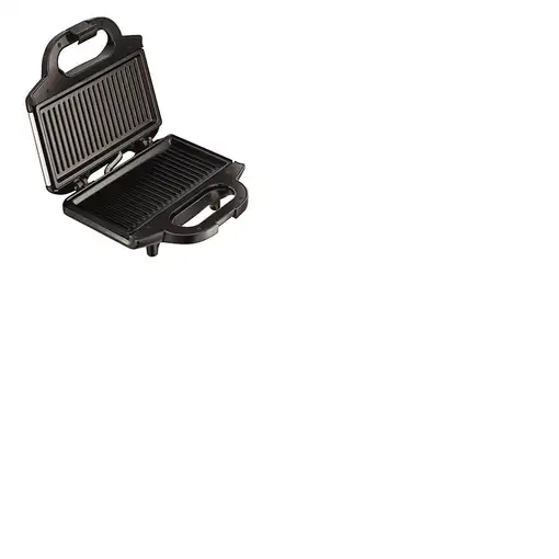 Tefal SM1572 sandwichera 700 W Negro, Acero inoxidable