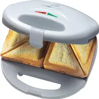 Clatronic ST 3477 sandwichera 750 W Blanco