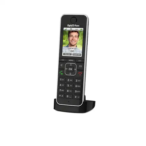 Fon FRITZ! C6 Teléfono DECT Identificador de llamadas Negro Fon FRITZ! C6 Teléfono DECT Identificador de llamadas Negro