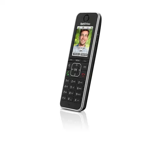 Fon FRITZ! C6 Teléfono DECT Identificador de llamadas Negro