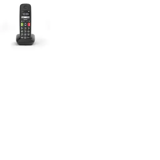 Gigaset E290 Teléfono DECT/analógico Identificador de llamadas Negro Gigaset E290 Teléfono DECT/analógico Identificador de llamadas Negro