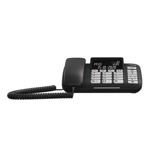 Gigaset DL780 Plus Teléfono DECT/analógico Identificador de llamadas Negro