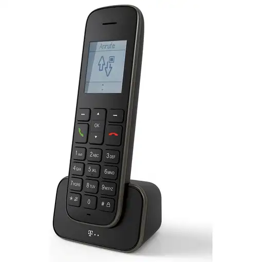 Telekom Sinus 207 Pack Teléfono DECT Identificador de llamadas Negro