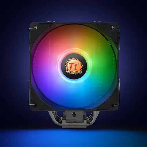 Thermaltake UX 210 ARGB Procesador Enfriador 12 cm Negro, Blanco