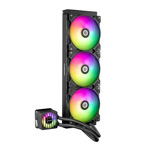 Enermax LIQMAXFLO Procesador Kit de refrigeración líquida 14 cm Negro 1 pieza(s)