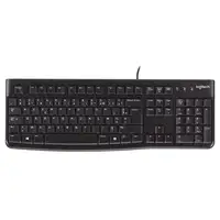 Logitech Keyboard K120 for Business teclado Universal USB AZERTY Francés Negro