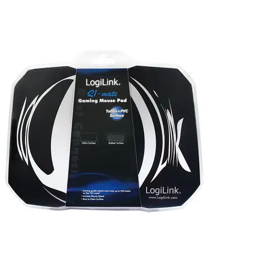 LogiLink Q1 Mate Negro, Blanco
