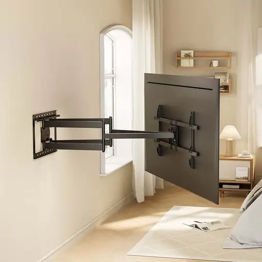 AISENS Soporte Eco Giratorio, Inclinable y Nivelable para Monitor/TV 60kg de 43"-9