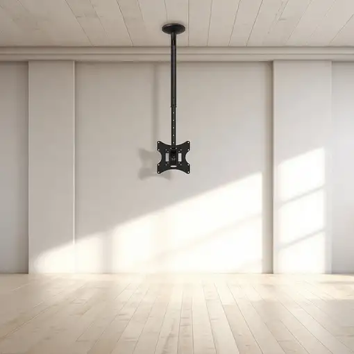 TooQ Soporte de Techo para pantallas 23”-42”, Negro