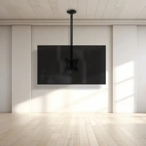 TooQ Soporte de Techo para pantallas 23”-42”, Negro