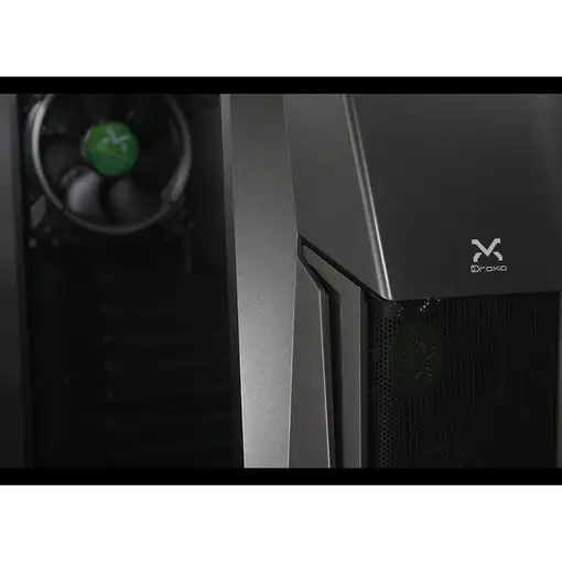 Droxio BURNER carcasa de ordenador Torre Negro