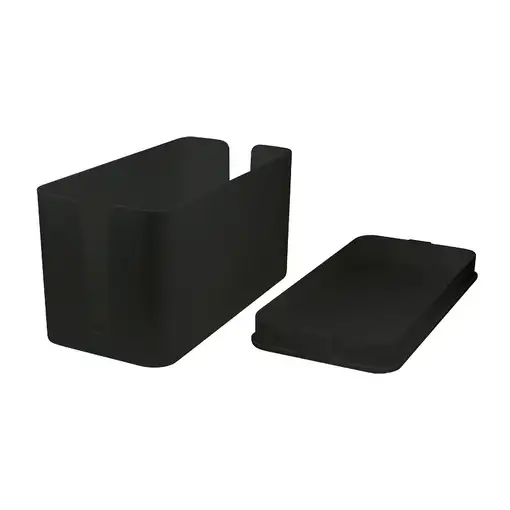 LogiLink KAB0060 organizador de cables Caja de cables Negro 1 pieza(s)