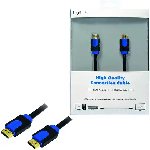 LogiLink CHB1110 cable HDMI 10 m HDMI tipo A (Estándar) Negro