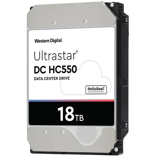 Western Digital Ultrastar DC HC550 disco duro interno 18 TB 7200 RPM 512 MB 3.5" S