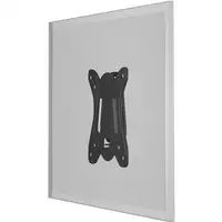 Goobay 58523 soporte para TV 106,7 cm (42") Negro