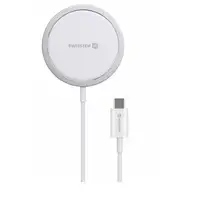 Swissten MagStick Smartphone Blanco USB Cargador inalámbrico Interior