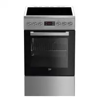 Cocina independiente cerámico 4 zone(s) horno eléctrico Acero inoxidable 7786