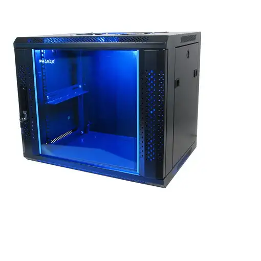 Phasak PHP 2118 armario rack 18U Bastidor de pared Negro