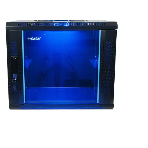 Phasak PHP 2118 armario rack 18U Bastidor de pared Negro