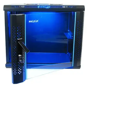 Phasak PHP 2118 armario rack 18U Bastidor de pared Negro