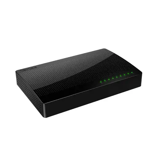 Tenda SG108-EU switch No administrado Gigabit Ethernet (10/100/1000) Negro
