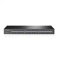 TP-Link TL-SG1048 No administrado Gigabit Ethernet (10/100/1000) 1U Negro