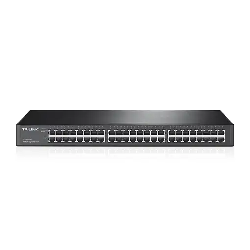 TP-Link TL-SG1048 No administrado Gigabit Ethernet (10/100/1000) 1U Negro TP-Link TL-SG1048 No administrado Gigabit Ethernet (10/100/1000) 1U Negro