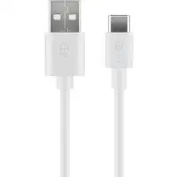 Goobay 45563 cable USB USB 2.0 1 m USB A USB C Blanco Goobay 45563 cable USB USB 2.0 1 m USB A USB C Blanco
