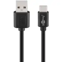 Goobay 55468 cable USB USB 2.0 1,8 m USB C USB A Negro Goobay 55468 cable USB USB 2.0 1,8 m USB C USB A Negro