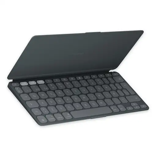 Logitech Keys-To-Go 2, teclado inalámbrico portátil para iPad con tapa integrada,