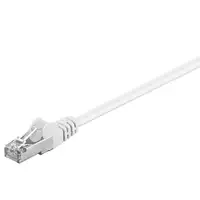 Goobay 93494 cable de red Blanco 2 m Cat5e F/UTP (FTP)